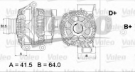 Генератор VALEO 437474