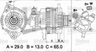 Генератор VALEO 437497