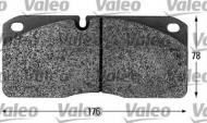 Комплект тормозных колодок VALEO 541612