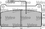 Комплект тормозных колодок VALEO 541716