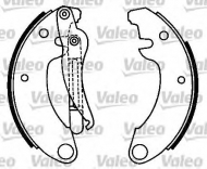 Комлект тормозных накладок VALEO 553001