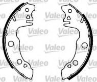 Комлект тормозных накладок VALEO 562390