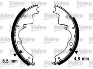 Комлект тормозных накладок VALEO 562987