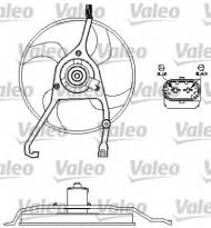 Вентилятор VALEO 696210