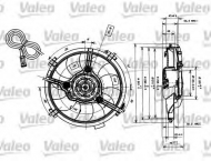 Вентилятор VALEO 698416