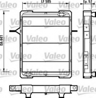 Теплообменник VALEO 730228