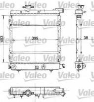 Теплообменник VALEO 730324