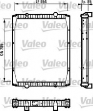 Теплообменник VALEO 730339
