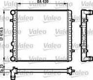 Теплообменник VALEO 731607