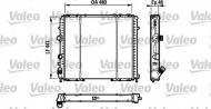 Теплообменник VALEO 732072