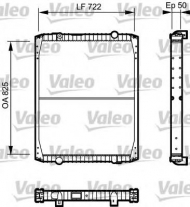 Теплообменник VALEO 732333