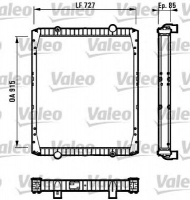 Теплообменник VALEO 732337