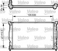 Теплообменник VALEO 734269