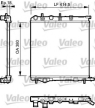 Теплообменник VALEO 734921