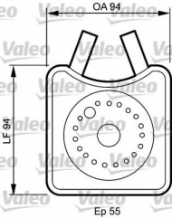 Теплообменник VALEO 817943