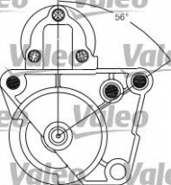 Стартер VALEO 458274