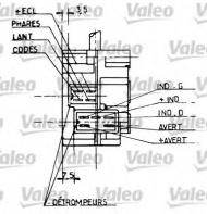 Переключатель VALEO 251203