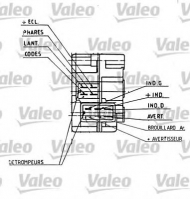 Переключатель VALEO 251275