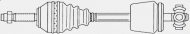 Вал MASTER-SPORT 304507-SET-MS