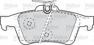 Комплект тормозных колодок VALEO 601044