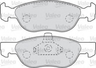 Комплект тормозных колодок VALEO 598041