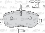 Комплект тормозных колодок VALEO 598553