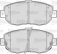 Комплект тормозных колодок VALEO 601023