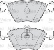Комплект тормозных колодок VALEO 598636