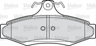 Комплект тормозных колодок VALEO 598902