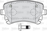 Комплект тормозных колодок VALEO 601004