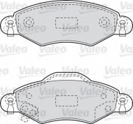 Комплект тормозных колодок VALEO 598736
