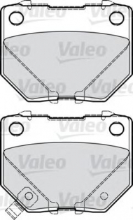 Комплект тормозных колодок VALEO 598916