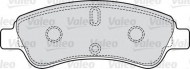 Комплект тормозных колодок VALEO 598464