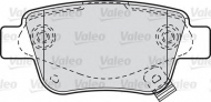 Комплект тормозных колодок VALEO 598812