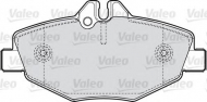 Комплект тормозных колодок VALEO 598638