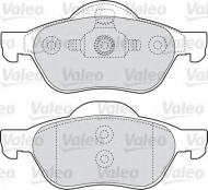 Комплект тормозных колодок VALEO 598651