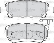 Комплект тормозных колодок VALEO 598852