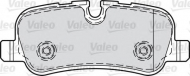 Комплект тормозных колодок VALEO 598742