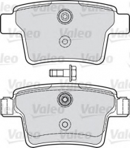 Комплект тормозных колодок VALEO 598740
