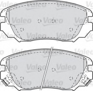 Комплект тормозных колодок VALEO 601047