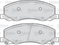 Комплект тормозных колодок VALEO 601048