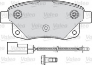 Комплект тормозных колодок VALEO 541736