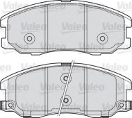 Комплект тормозных колодок VALEO 598942