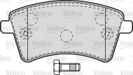 Комплект тормозных колодок VALEO 601010