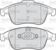 Комплект тормозных колодок VALEO 601050