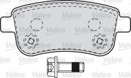 Комплект тормозных колодок VALEO 601000