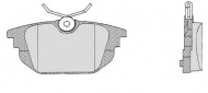 Комплект тормозных колодок RAICAM 650.0