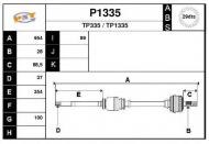 Вал SNRA P1335