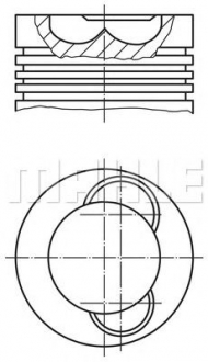 Поршень PERFECT CIRCLE 56 01518 0W