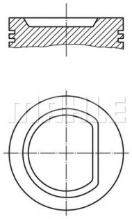 Поршень PERFECT CIRCLE 56 04018 0